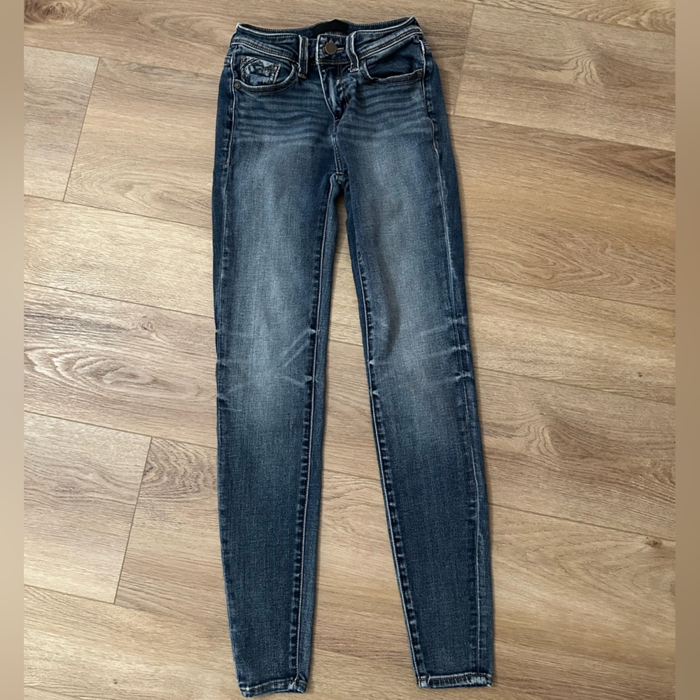 Buckle black jeans